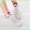 Combed cotton socks woman tow toe socks knitting machine socks bulk wholesale