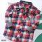 2016 children clothing kids fashion long sleeve girls and boys kids check shirts