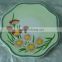 handpainted ceramic platter ceramic decorative plate