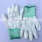 High quality anti-static carbon fiber PU coated gloves