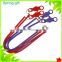 promotional spiral ropes palstic Casino lobster claw bungee cord lanyard