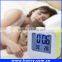 Digital table touch screen alarm clock