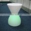 luxury home furniture accessories of plastic remote control led fashion stools