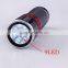 Portable 6 LED Aluminum Alloy mini led torch