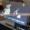DEFI dual touch foil throuhgh glass from interactive touch overlay
