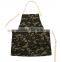 Custom Cotton Camouflage Full Garden BBQ Grill Mabnifier Apron Penis