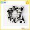 lady women girl cloth hair clasp with black speckle hair band head band for wash face with elastic