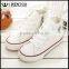 Children High-Top Lace Up Zipper Kids Canvas Sneaker