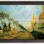 tree autumn printing artist canvas with frame