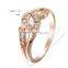 Romantic Wedding Ring Special Shaped Rhinestone Women Engagement Ring