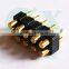 SMT female male spring loaded double row 10pin pogo pin connector in PCB