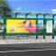 Matte Backlit PET film light box metro subway passage advertising branding exhibition
