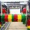 9 brushes Tunnel car washing machine/Soft brushes car washing machine/Wax foaming washing machine automatically