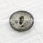 high quality zinc alloy metal button for women