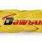 Dawson 8 strands yellow polypropylene rope for marine