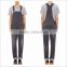 2015 women fashion shoulder open dungaree overall washed denim jumpsuits SYA15307