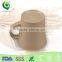 eco firendly rice husk organic customized coffee travel cup with lid kid cup / mug