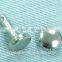 OD7mm higg-quality metal zinc-alloy bell stoppers Metal Jeans Button