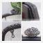 leather box clutch frames with flower knob gunmetal clutch frame