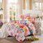 Exquisite polyester brushed bed sheet set for wholesale