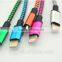 High quality durable micro usb cable with nylon braided for samsung