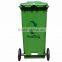 Hot for sale eco friendly 240L recycling bins outdoor plastic garbage bin with pedal