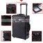 Sunrise Hair Dresser Trolley Case Aluminium Professional Makeup Case With Lighted Mirror