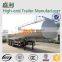 Fuel tanker semi trailer / truck ,45000L tri-axle fuel tanker truck trailer , stainless steel fuel trailers for sale