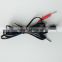 DC2.35mm black color safty plug durable tens lead wire for TENS stimulator