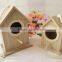 Garden Decorative Hanging Wood Cage Bird house