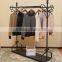 New high load-bearing double discount clothing store display racks