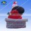 wholesale 2016 cheap outdoor giant inflatable santa claus led outdoor