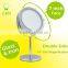 7 Inch Double Sided LED makeup mirror, 5x/1x Lighted Cosmetic Mirrors, LED Makeup Mirror
