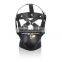 Fetish Zipper Leather Gimp Head Harness Muzzle Bondage Full Hood Mask Halloween