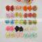 wholesale colorful Delicate cheap handmade Garment accessories ribbon flower
