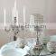 golden candelabra for weddings centre table, Wedding decorations candelabrum decoration candlestick, candelabra