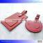 Custom Leather Travel Luggage Label with Good Quality