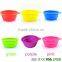 Wholesale 6 Colors Pet Product FoldING Portable Dog Bowl