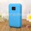 6000mah Slim Power Bank Dual USB with flash light