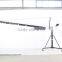 Professional LMS DV jimmy jib dslr camera crane with 10m triangle electronic control rocker arm flight case package