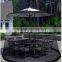 Summer use outdoor umbrella table screenn insecticide treated mosquito net