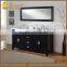 2016 Qualified Wooden Double Sink Arts and Crafts Bathroom Vanity
