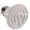 Best Price 110V/220V 75mm 25W/50W/75W/100W/150W/200W White Reptile Pet Brooder Infrared Ceramic Emitter Heat Light Lamp Bulb