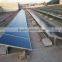flat roof solar support, ballasted solar bracket