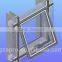 China supplier facade reflection aluminum glass curtain wall price