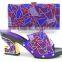 Various color shoes and bags to match african shoes and bag set for party