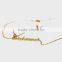 Hotselling Stainless Steel Laser Cut Floating Name Pendant Necklace
