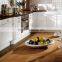 Hotel kitchen equipment, white MDF pvd ktichen cabinet