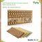 Bamboo bluetooth keyboard, wood bluetooth keyboard for iphone/ipad/tablet