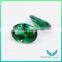 Synthetic sapphire Nanosital #2092 color green oval cut for sale